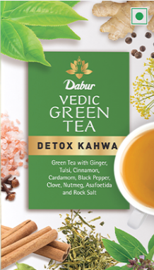 Dabur launches vedic green tea detox kahwa