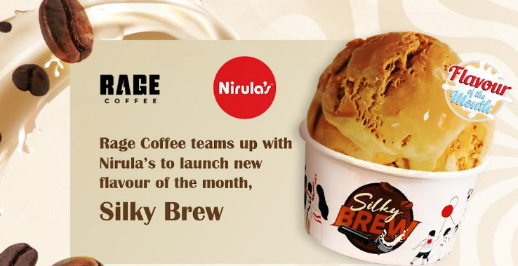 Rage Coffee partners with Nirula’s to launch new ice-cream flavour