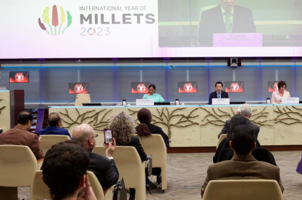 FAO holds opening ceremony of International Year of Millets 2023 in Rome