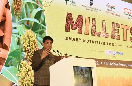 Goyal calls for exploration of newer international and domestic markets for millets