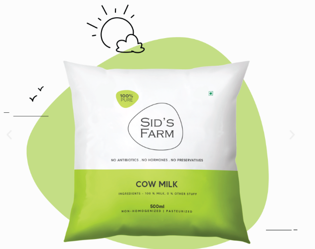 D2C dairy startup Sid’s Farm bags $1 M funding