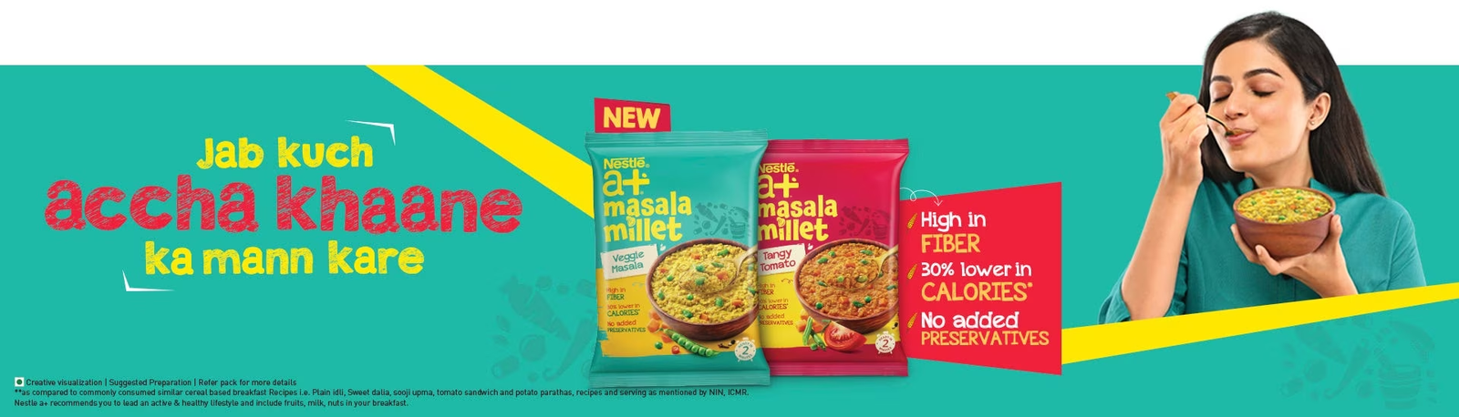 Nestlé India launches Nestlé a+ Masala Millet