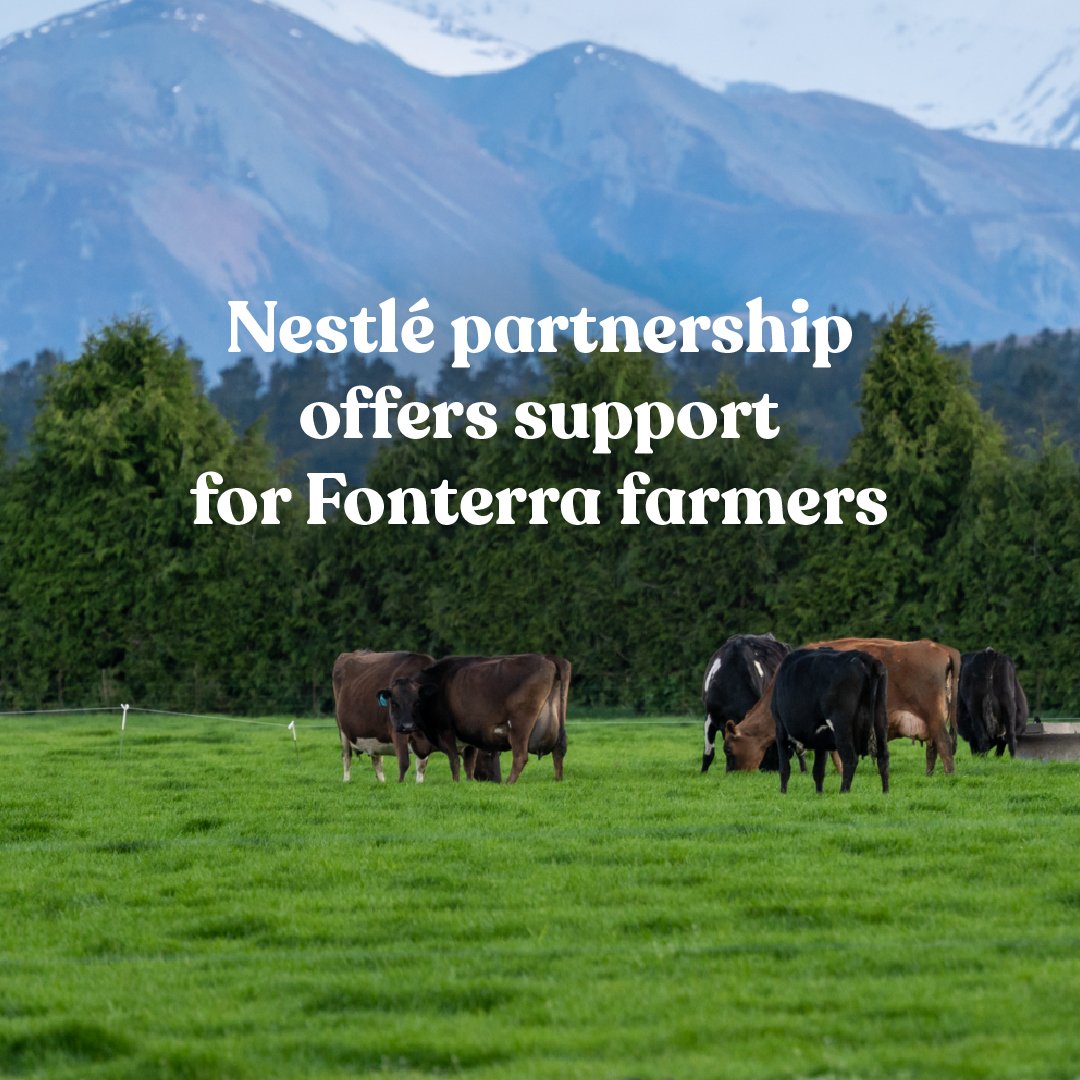 Nestlé partnership sees extra payment offered to Fonterra farmers 