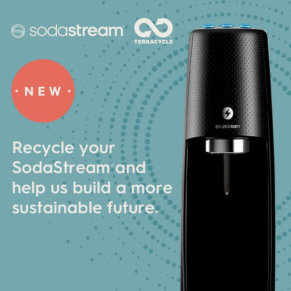 SodaStream announces free recycling program for sparkling water makers