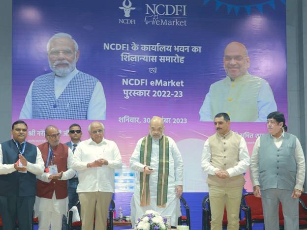 Amit Shah lays foundation stone of NCDFI building in Gandhinagar