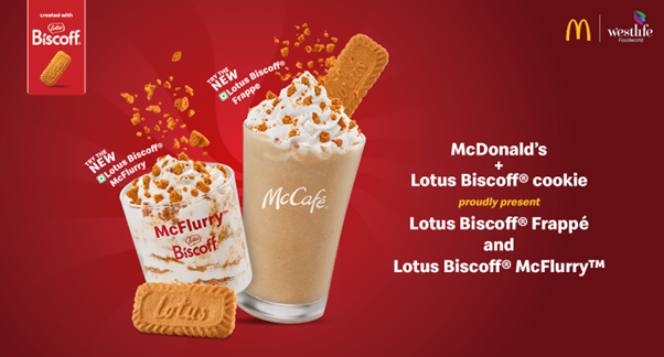 McDonald’s India collaborates with Lotus Biscoff cookie