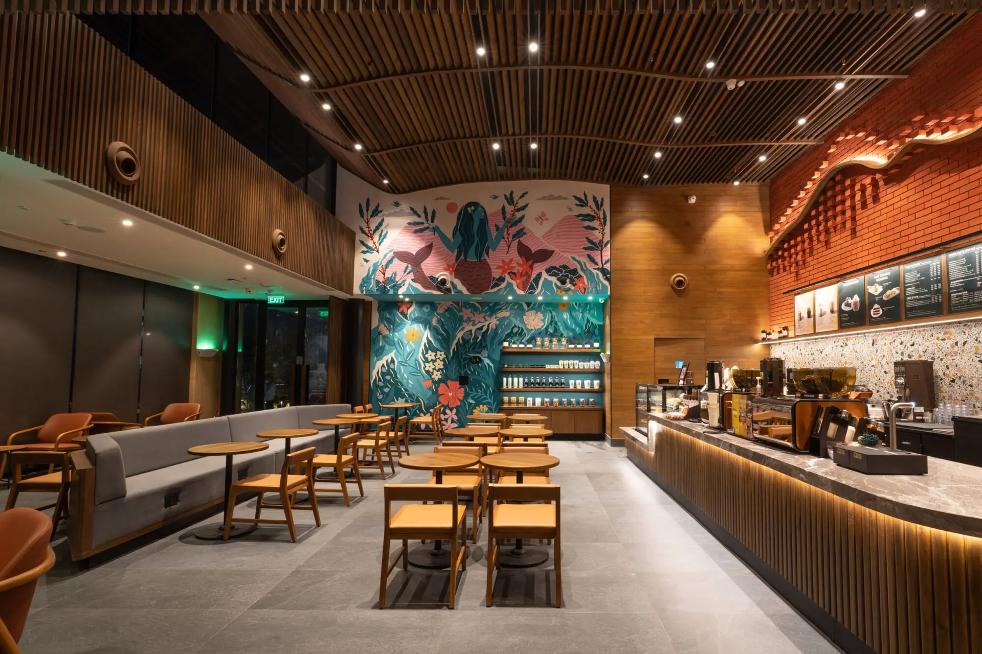 Starbucks introduces first greener store in India