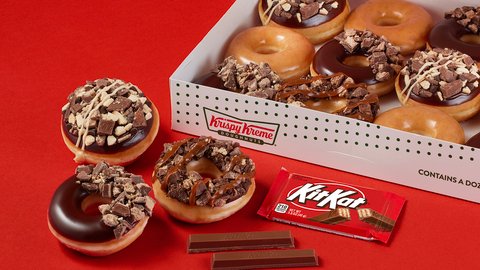Krispy Kreme and KIT KAT to introduce new collection of doughnuts
