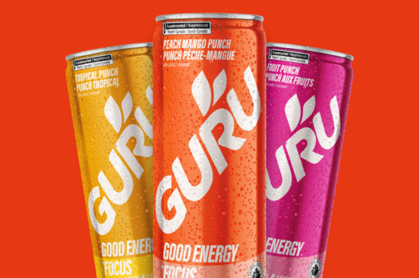 GURU Organic Energy launches peach mango punch in Canada