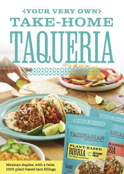 Tacotarian launches shelf-stable plant-based taco fillings