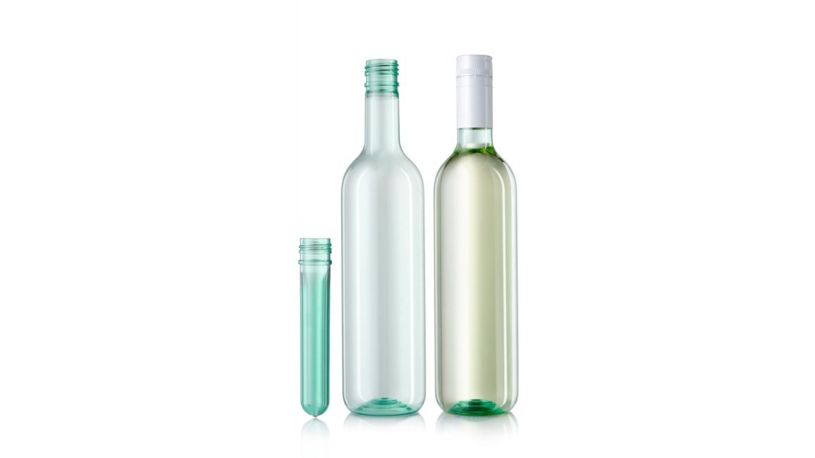 ALPLA launches recyclable wine bottle made of PET