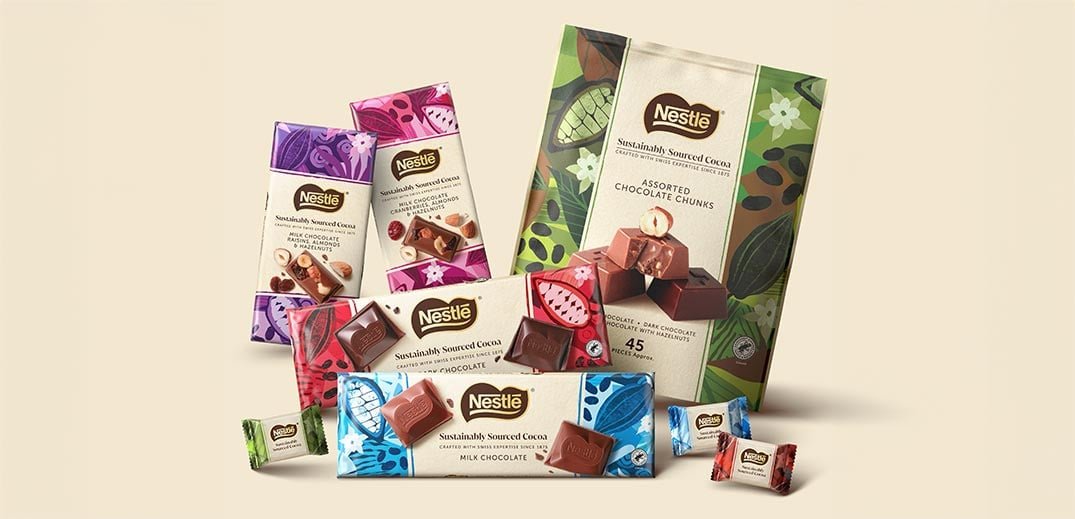 Nestlé launches sustainably sourced chocolate range