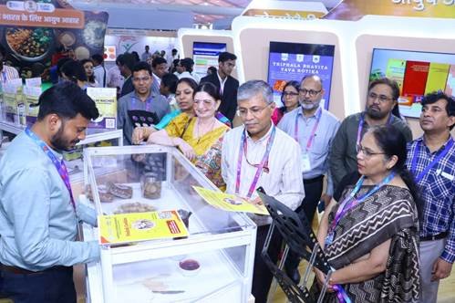 Ayush food products attract global visitors at World Food India