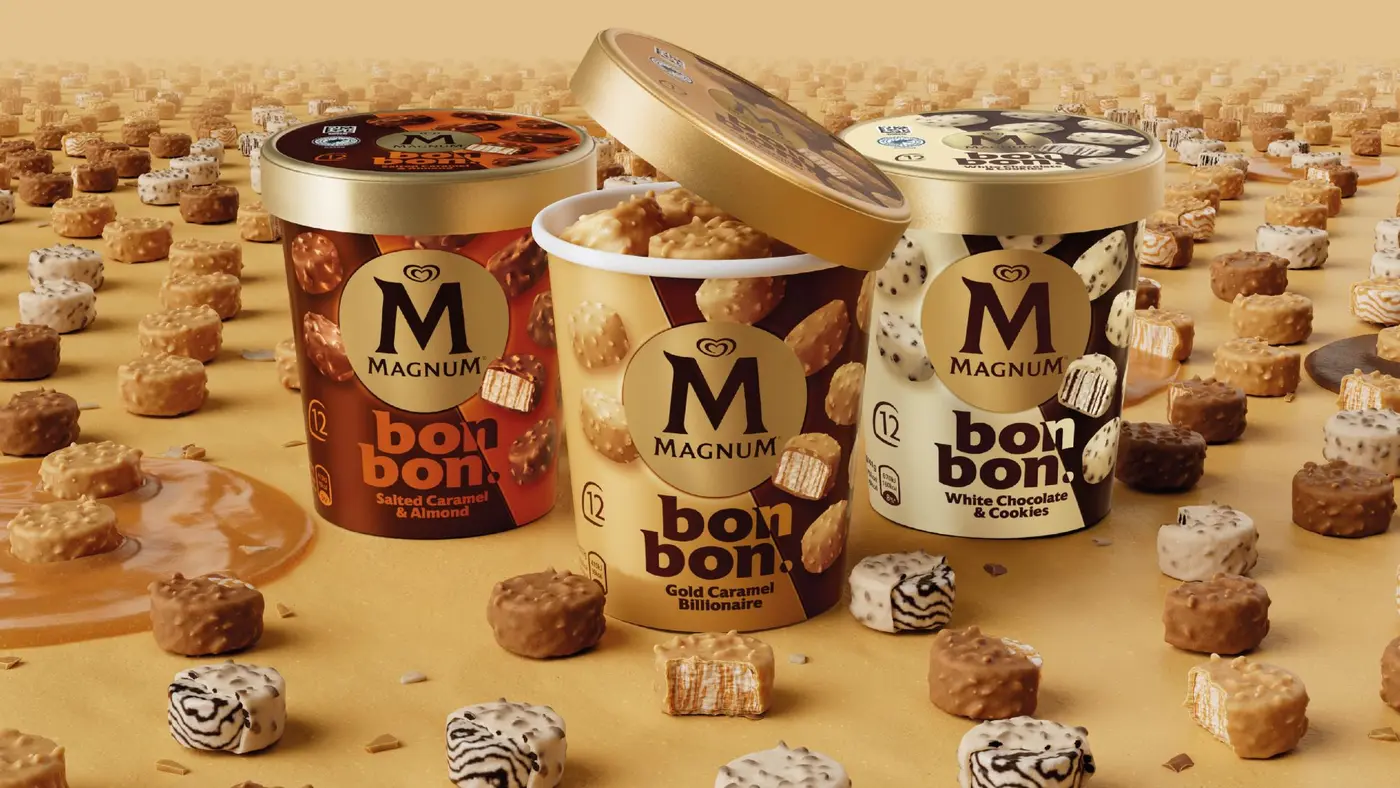 Unilever’s bite-sized ice creams tap into snacking trend