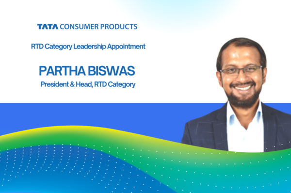 TCP appoints Partha Biswas as President and Head of RTD business