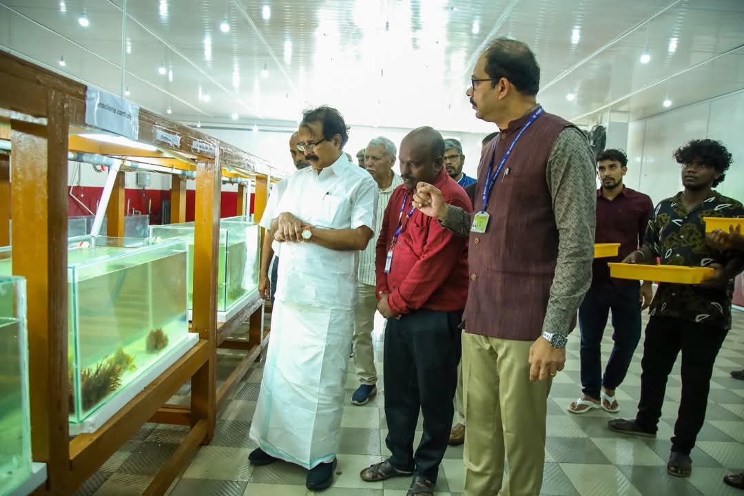 George Kurian inaugurates Centre of Excellence for seaweeds 