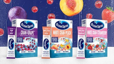 Ocean Spray partners with Dyla Brands to launch powdered drink mixes