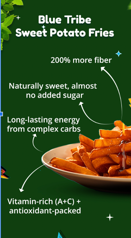 Blue Tribe Foods unveils sweet potato fries 