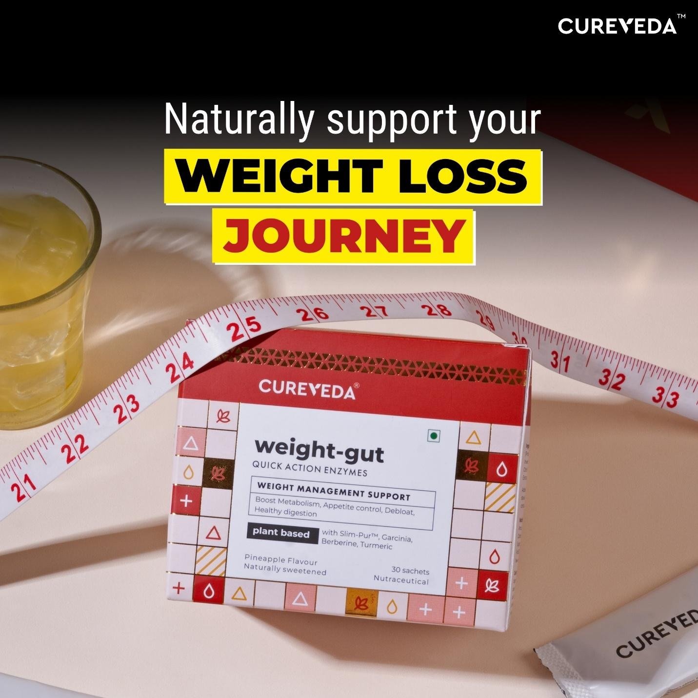 Cureveda launches weight management formula Weight-Gut