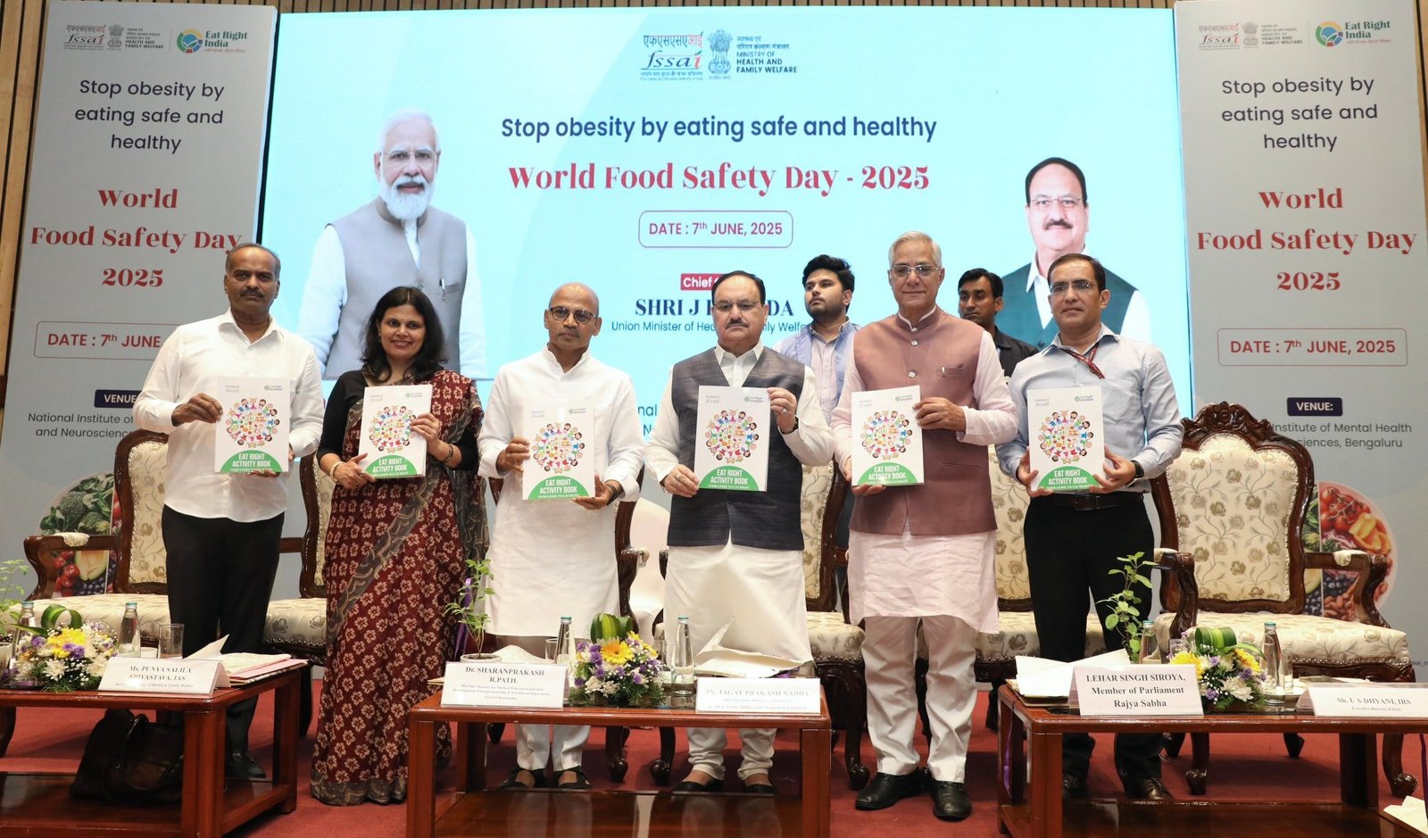 Union Health Minister launches  FSSAI’s campaign to stop obesity with multilingual, sign language outreach