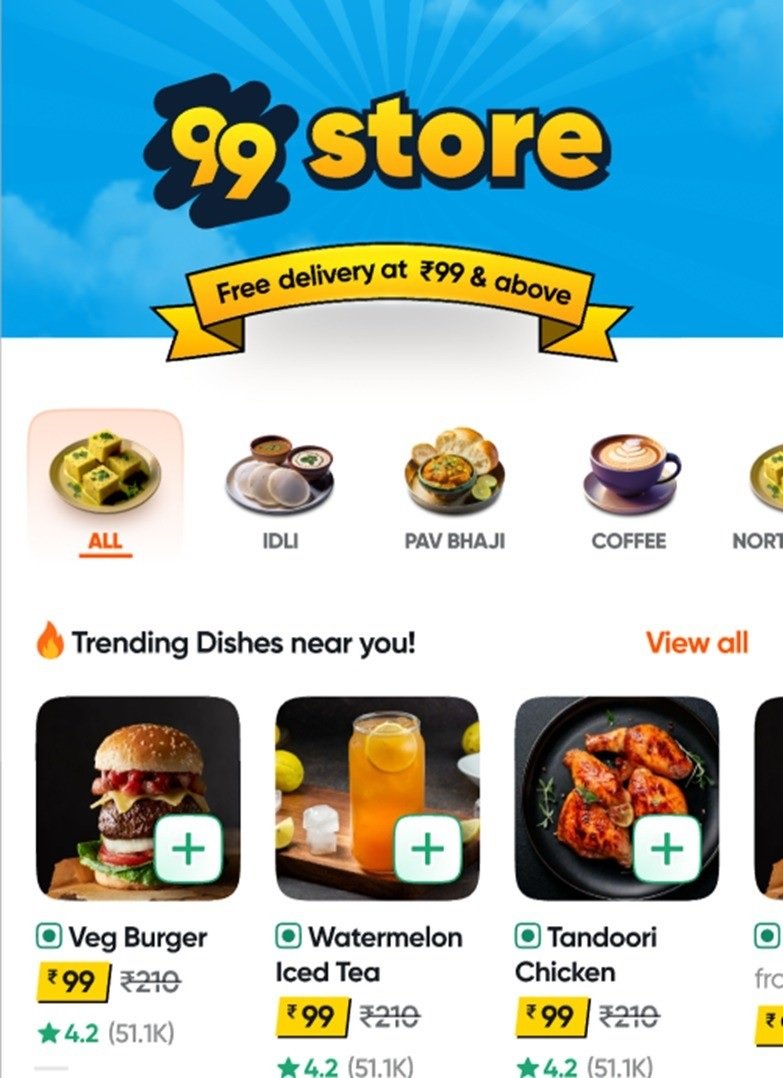 Swiggy introduces 99 Store across cities in India