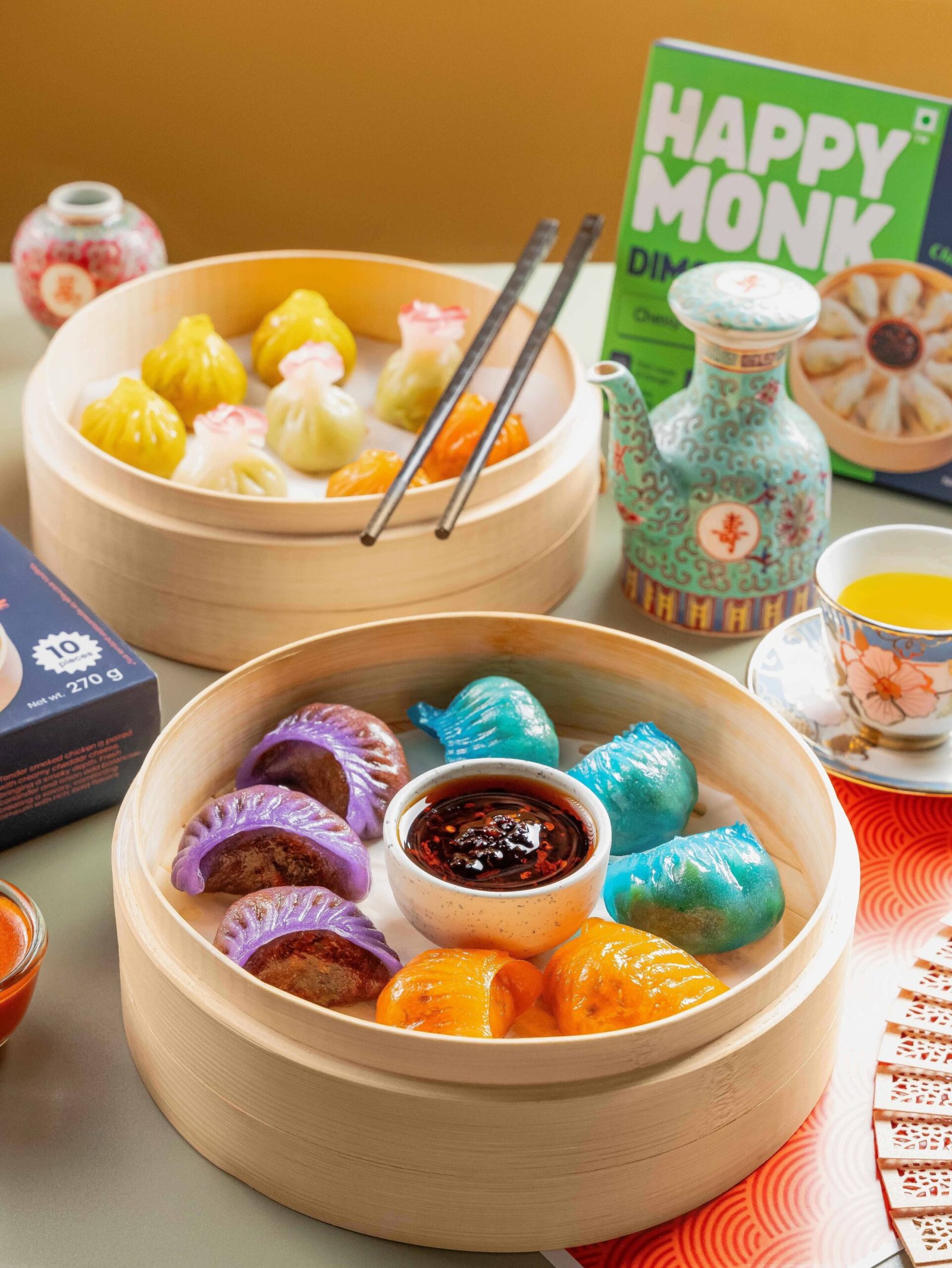 Happy Monk launches premium packaged frozen dim sum brand
