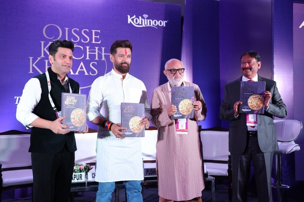 Chirag Paswan unveils AWL Agri Business’ Qisse Kuchh Khaas book on basmati rice