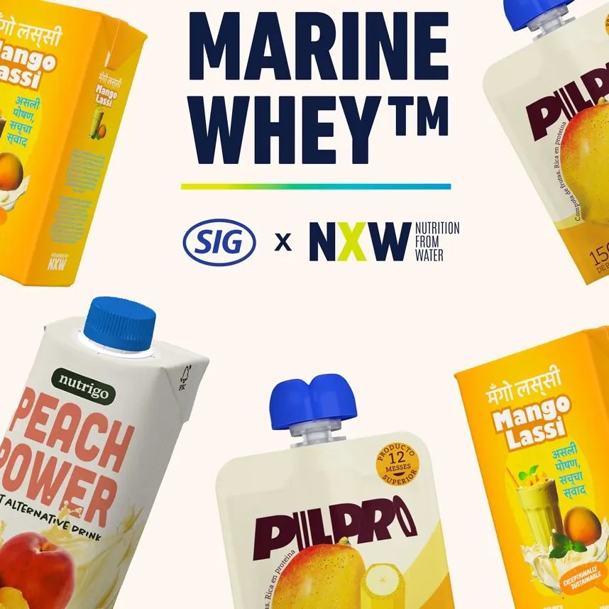 SIG, Nutrition from Water partner to create innovative micro algae protein solutions in aseptic packaging