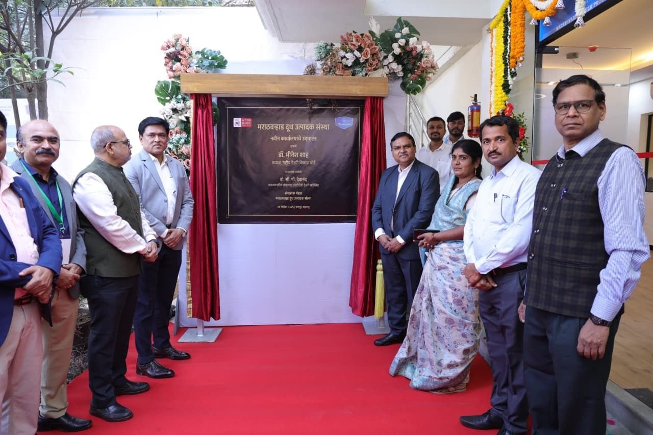 Dr Meenesh Shah, Chairman, NDDB, inaugurates office building of Marathvarhad Milk Producers’ Organisation in Nagpur