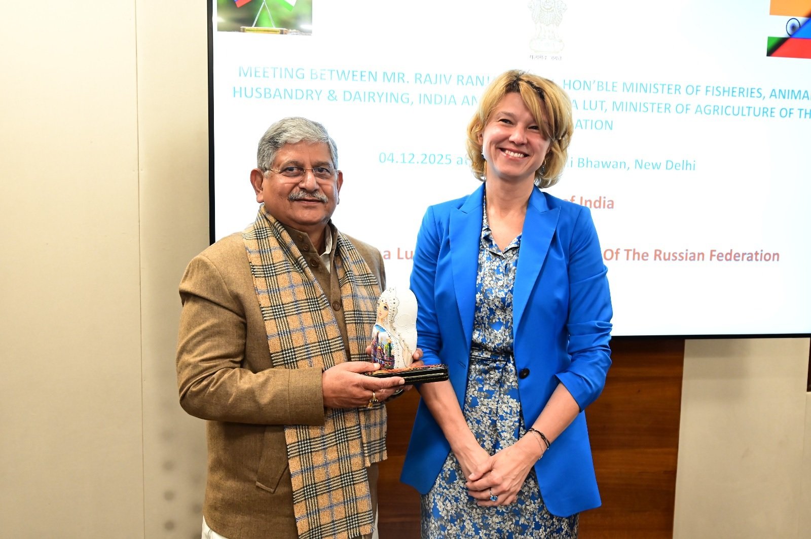 India, Russia strengthen bilateral cooperation in fisheries, animal husbandry and dairy trade