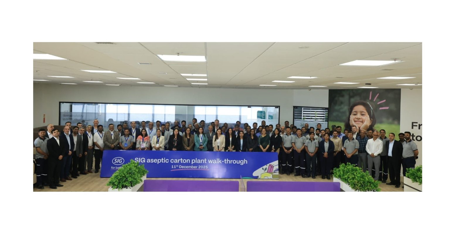 SIG opens aseptic carton plant in Ahmedabad