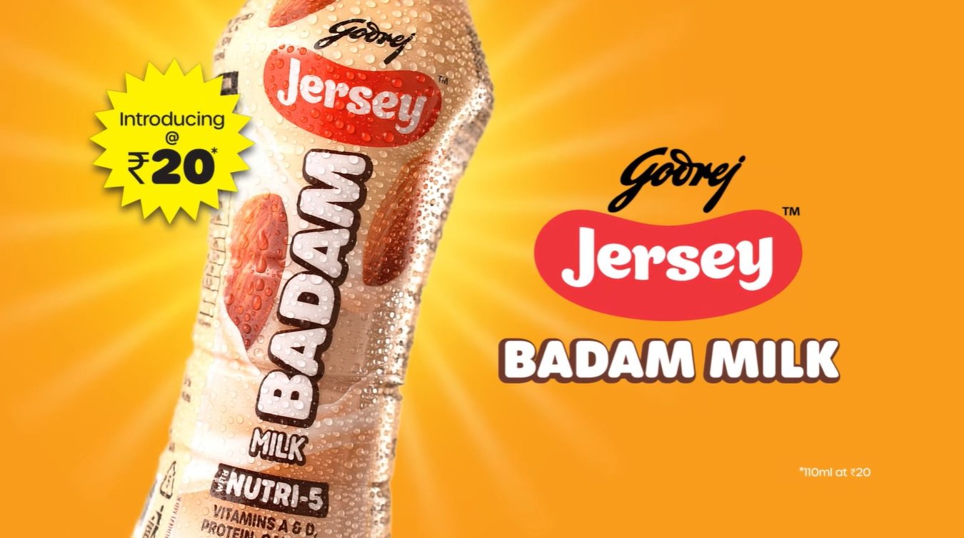 Godrej Jersey launches Badam Milk in 110 ml pack