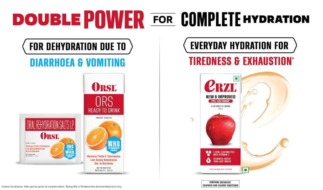 Kenvue launches ORSL and eRZL for complete hydration