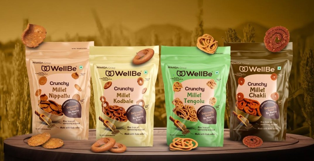 WellBe Foods launches millet-based snacks