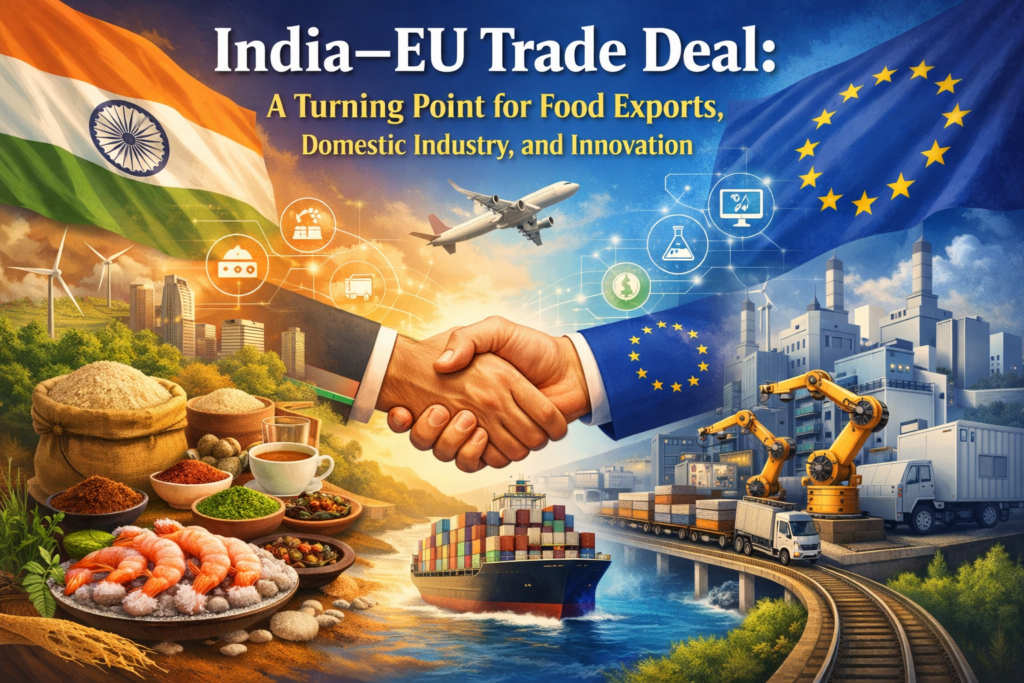India–EU Trade Deal: A Turning Point for Food Exports, Domestic ...