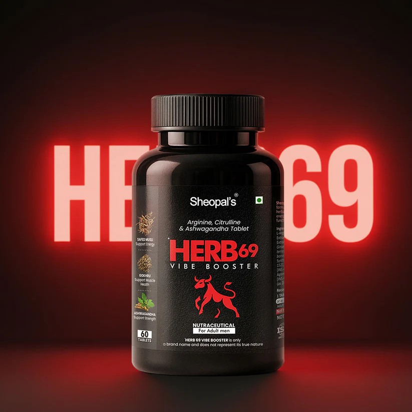 Sheopals Unveils Herb69 Vibe Booster for Energy & Stamina Support