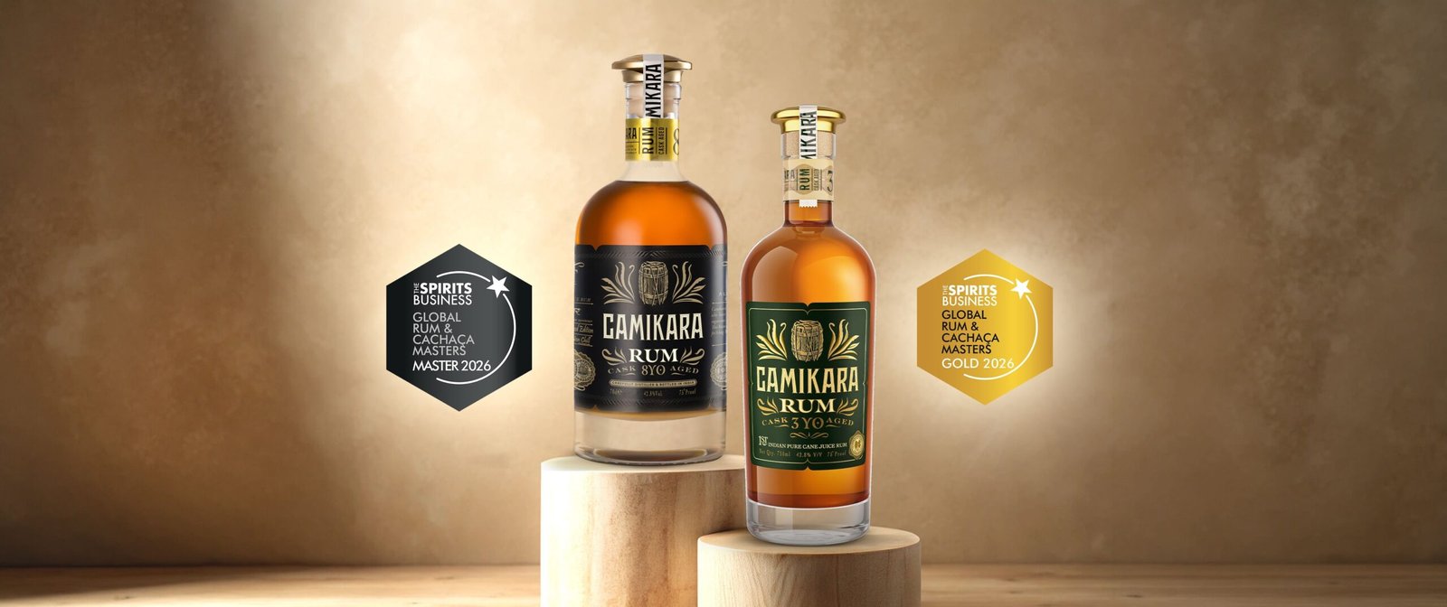 Camikara bags world’s best Indian rum accolade at Global Rum & Cachaça Masters Awards 2026