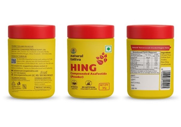 Organic Tattva’s Natural Tattva launches hing
