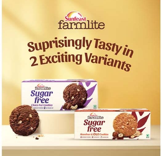ITC Sunfeast Farmlite introduces sugar free cookies