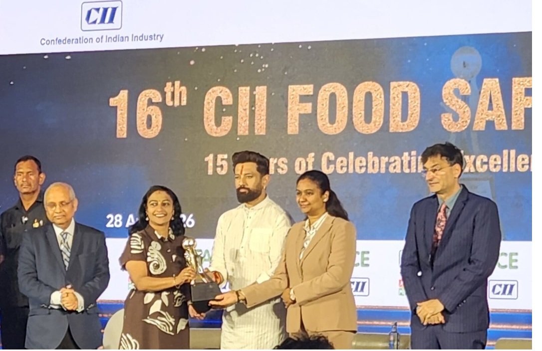 Herbalife India bags ‘Outstanding Performance on Food Safety’ CII award