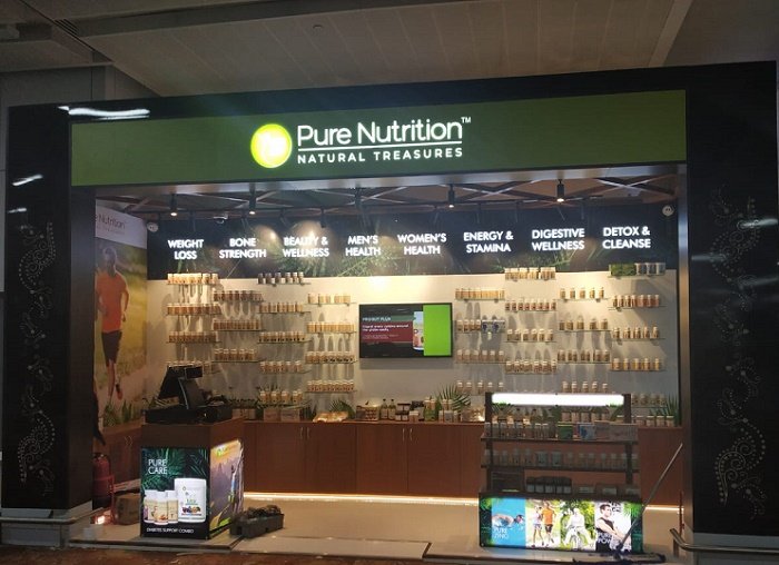 Pure Nutrition opens outlet at Delhi international airport