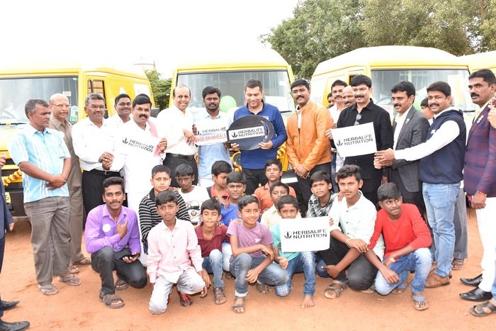 herbalife-nutrition-flags-off-mobile-science-vans-in-karnataka