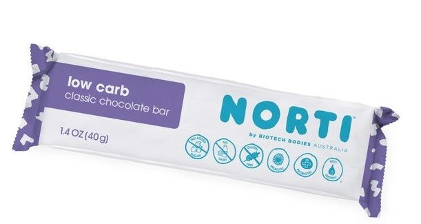 Norti Nutrition makes Keto Friendly Probiotic Chocolate Bar