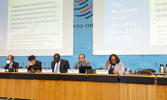 India highlights food security approach at WTO seminar in Geneva