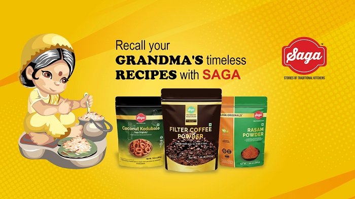 saga-foods-launches-south-indian-snacks-spices-in-india
