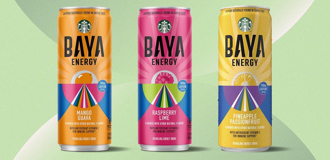 Starbucks steps into energy drink category with ’BAYA Energy’