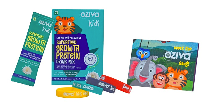 OZiva launches protein drink for kids