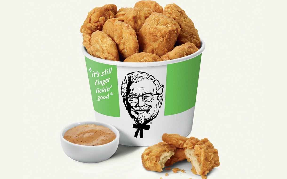 KFC first to test Plant-Based Chicken