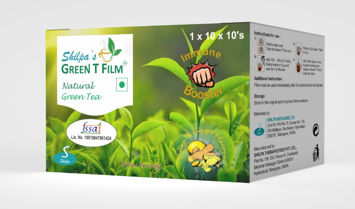 shilpa-medicare-unveils-indias-first-rtd-green-tea-films