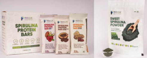 Prolgae unveils Sweet Spirulina Powder and Protein Bar